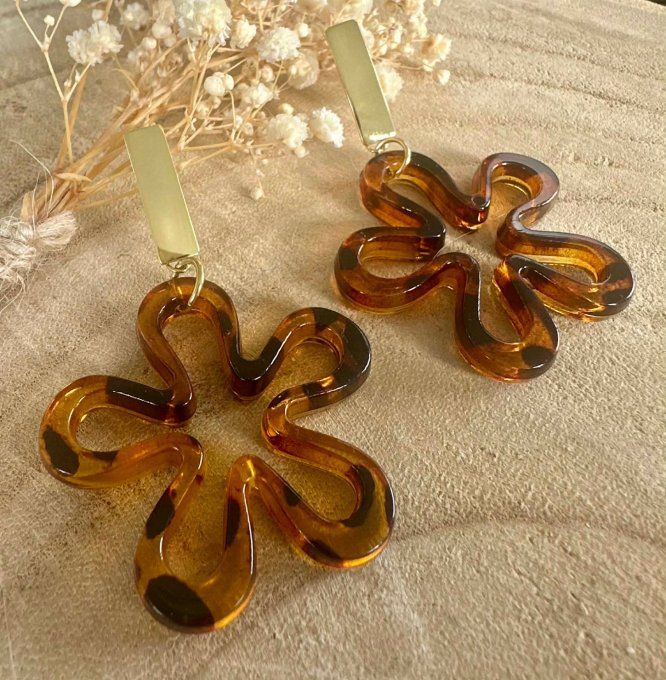 BOUCLES D'OREILLES MARINE