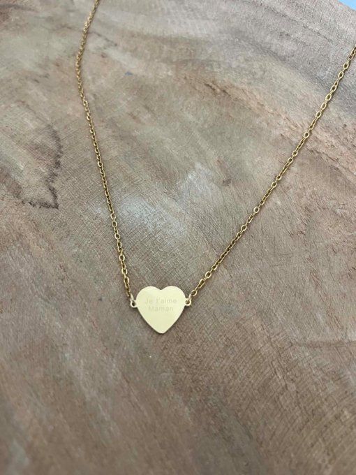 COLLIER JE T’AIME MAMAN 