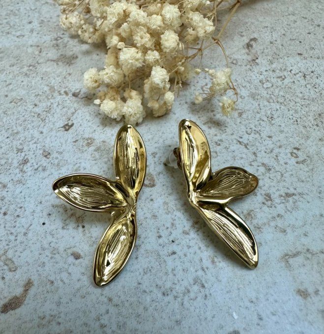 BOUCLES D'OREILLES IRIS