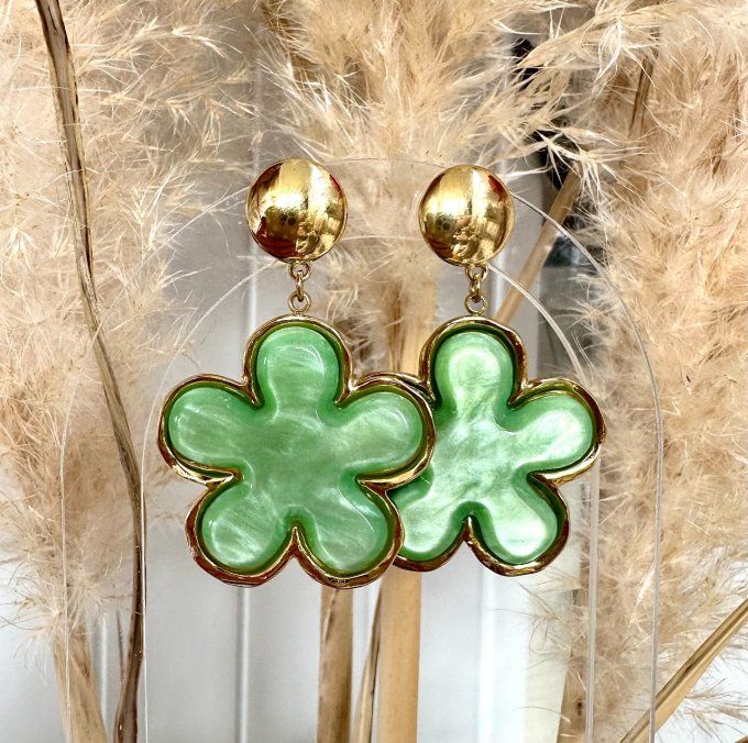 BOUCLES D'OREILLES POMME