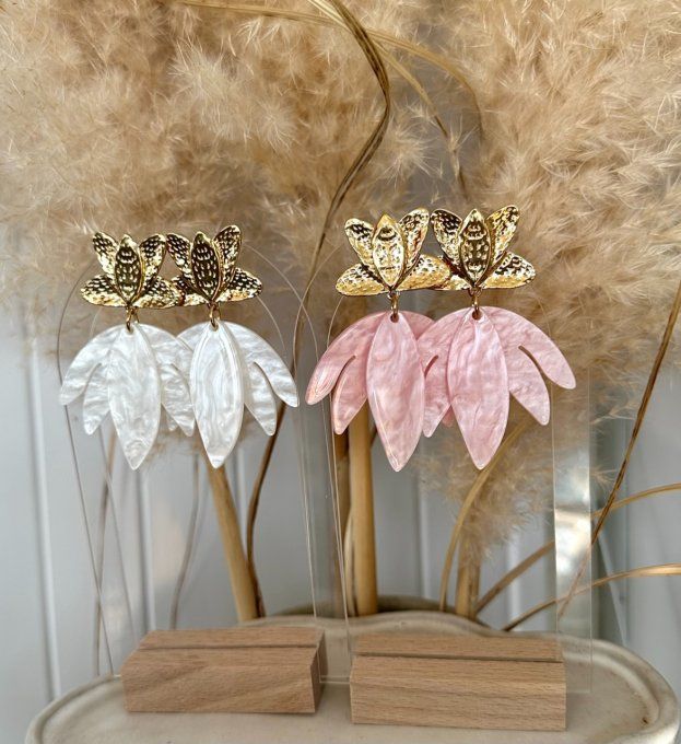 BOUCLES D'OREILLES IRIS